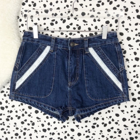 Free People Pants - NEW Free People | Sweet Surrender Blue Jean Shorts